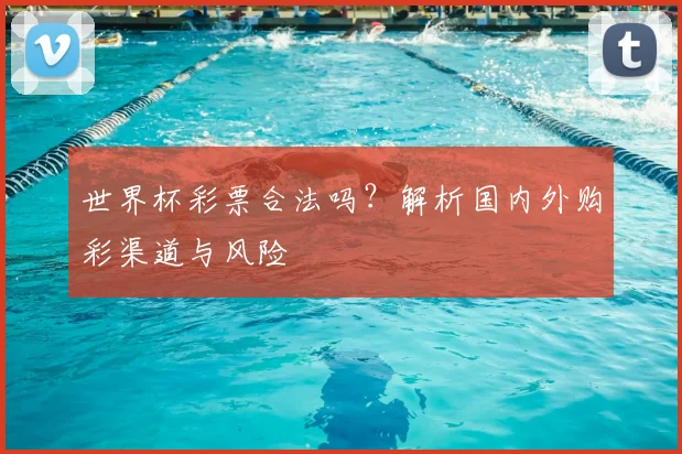 世界杯彩票合法吗？解析国内外购彩渠道与风险